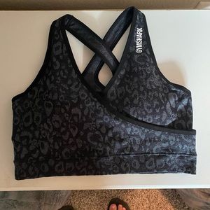 NEW gym shark ADAPT CAMO sports bra XL